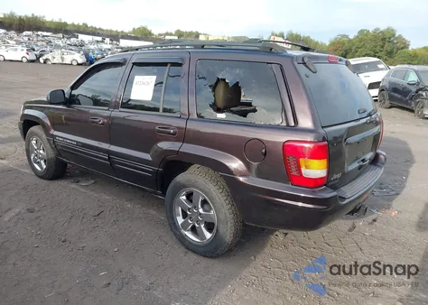 2004 Jeep Grand Cherokee Limited z USA, uszkodzony, nr VIN 1J4GW58S74C179376